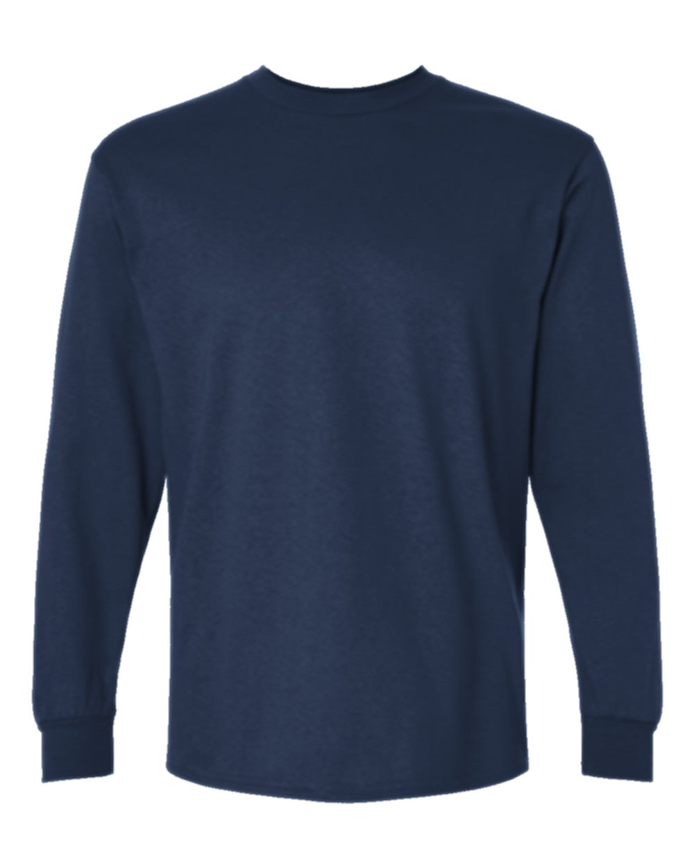 Classic Custom Long Sleeve T-Shirt (Gildan 2400) - Navy