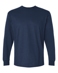 Classic Custom Long Sleeve T-Shirt (Gildan 2400) - Navy
