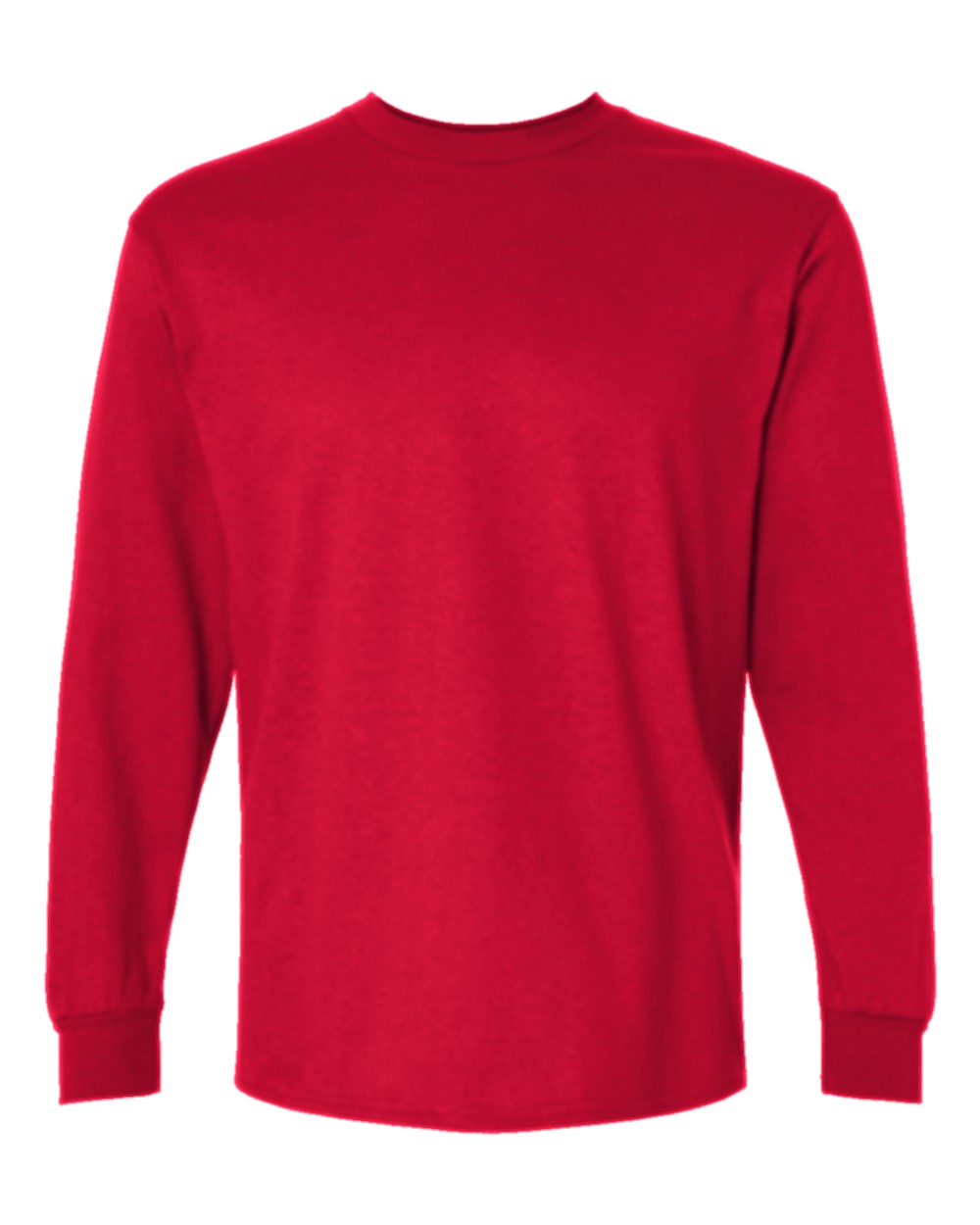 Classic Custom Long Sleeve T-Shirt (Gildan 2400) - Red