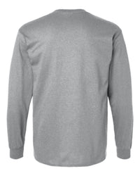 Classic Custom Long Sleeve T-Shirt (Gildan 2400) - Sport Grey (back)