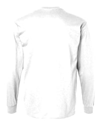 Classic Custom Long Sleeve T-Shirt (Gildan 2400) - White (back)