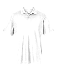 Classic Custom Polo (Gildan 64800) - White