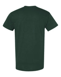 Classic Custom T-Shirt (Gildan 5000) - Forest Green (back)