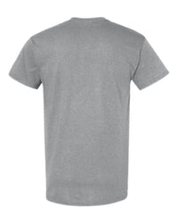 Classic Custom T-Shirt (Gildan 5000) - Sport Grey (back)