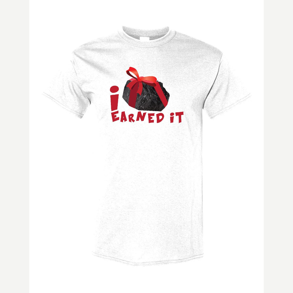 Coal I Earned It — Classic Tee / White