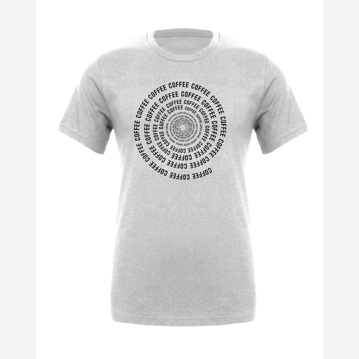 Coffee Spiral — Premium Tee / Athletic Heather