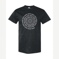 Coffee Spiral — Classic Tee / Black