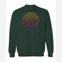 CoffeeCoffeeCoffee — Crewneck Sweatshirt / Forest Green
