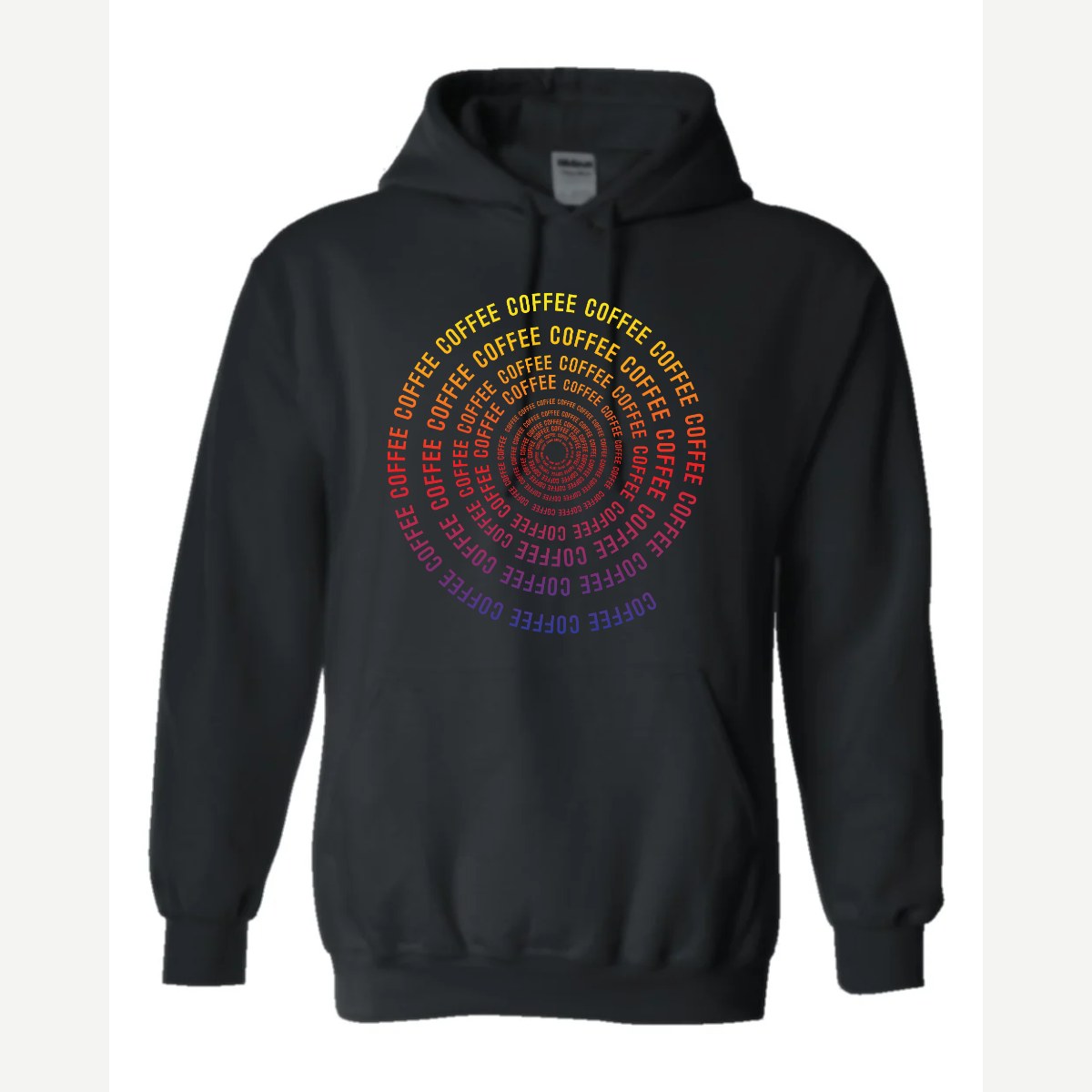 CoffeeCoffeeCoffee — Hoodie / Black
