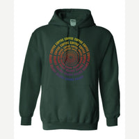 CoffeeCoffeeCoffee — Hoodie / Forest Green