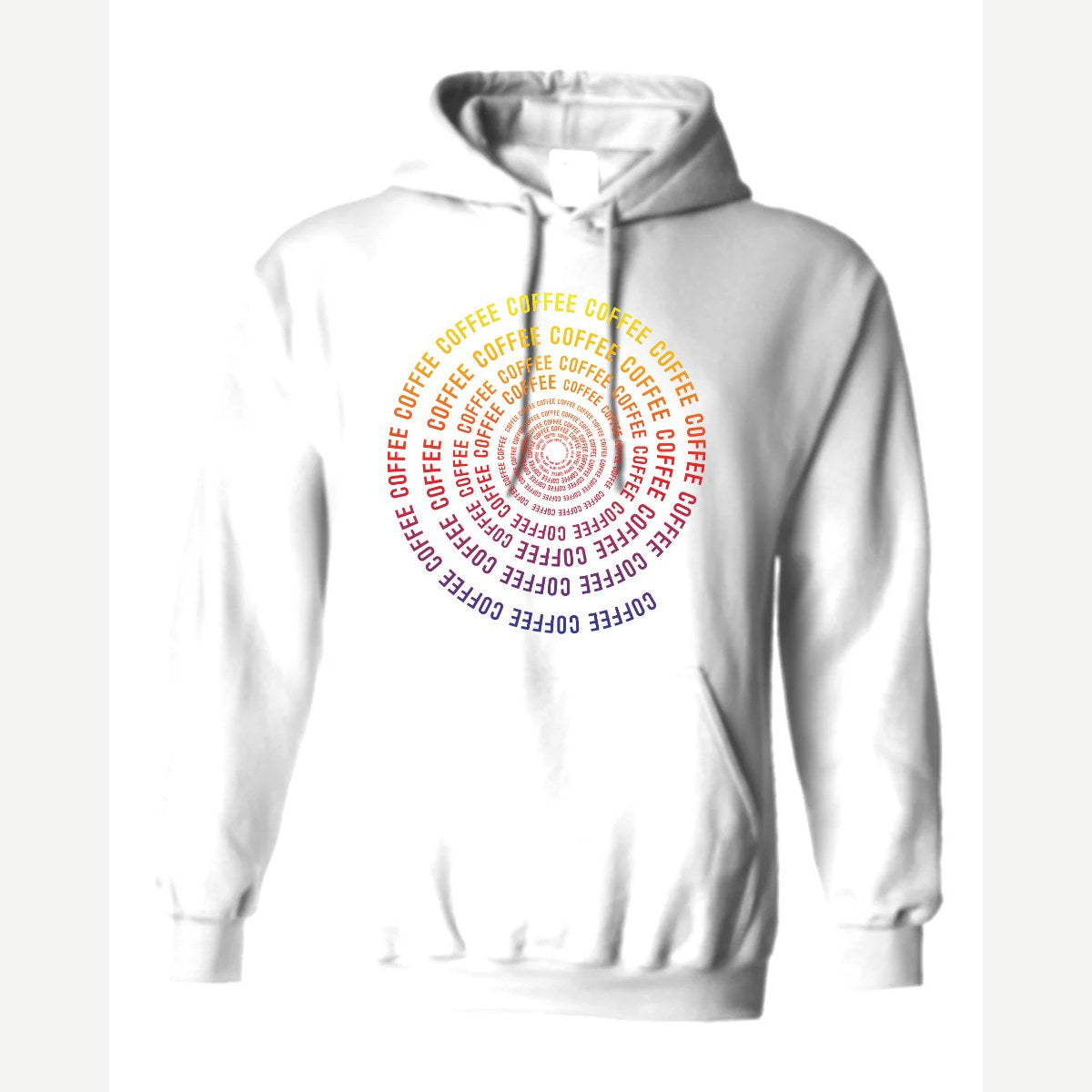 CoffeeCoffeeCoffee — Hoodie / White