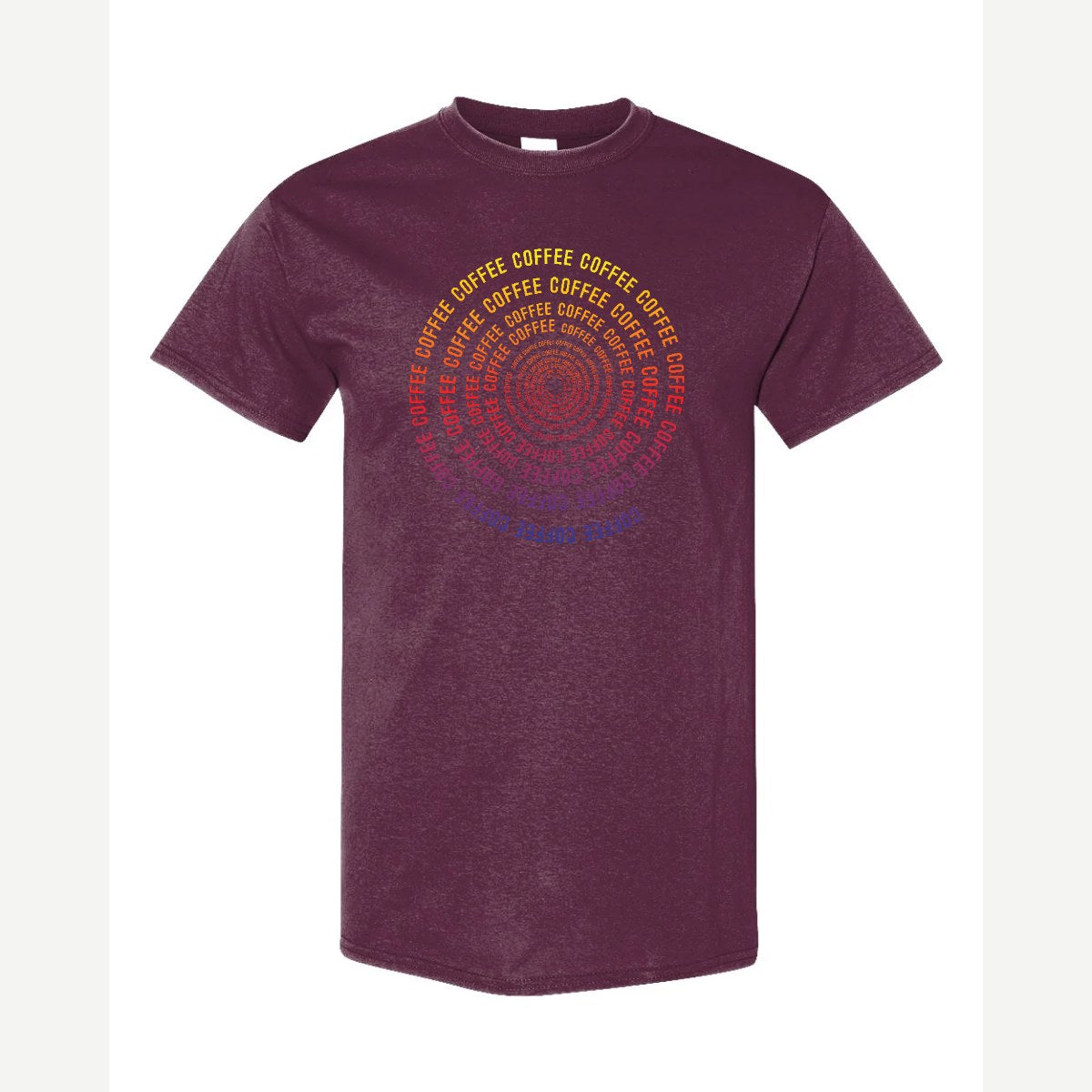 CoffeeCoffeeCoffee — Classic Tee / Maroon