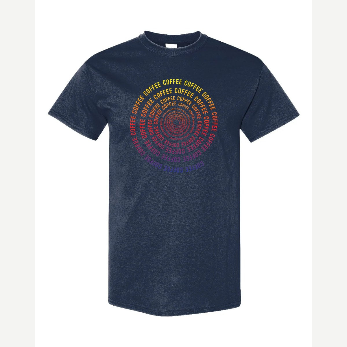 CoffeeCoffeeCoffee — Classic Tee / Navy
