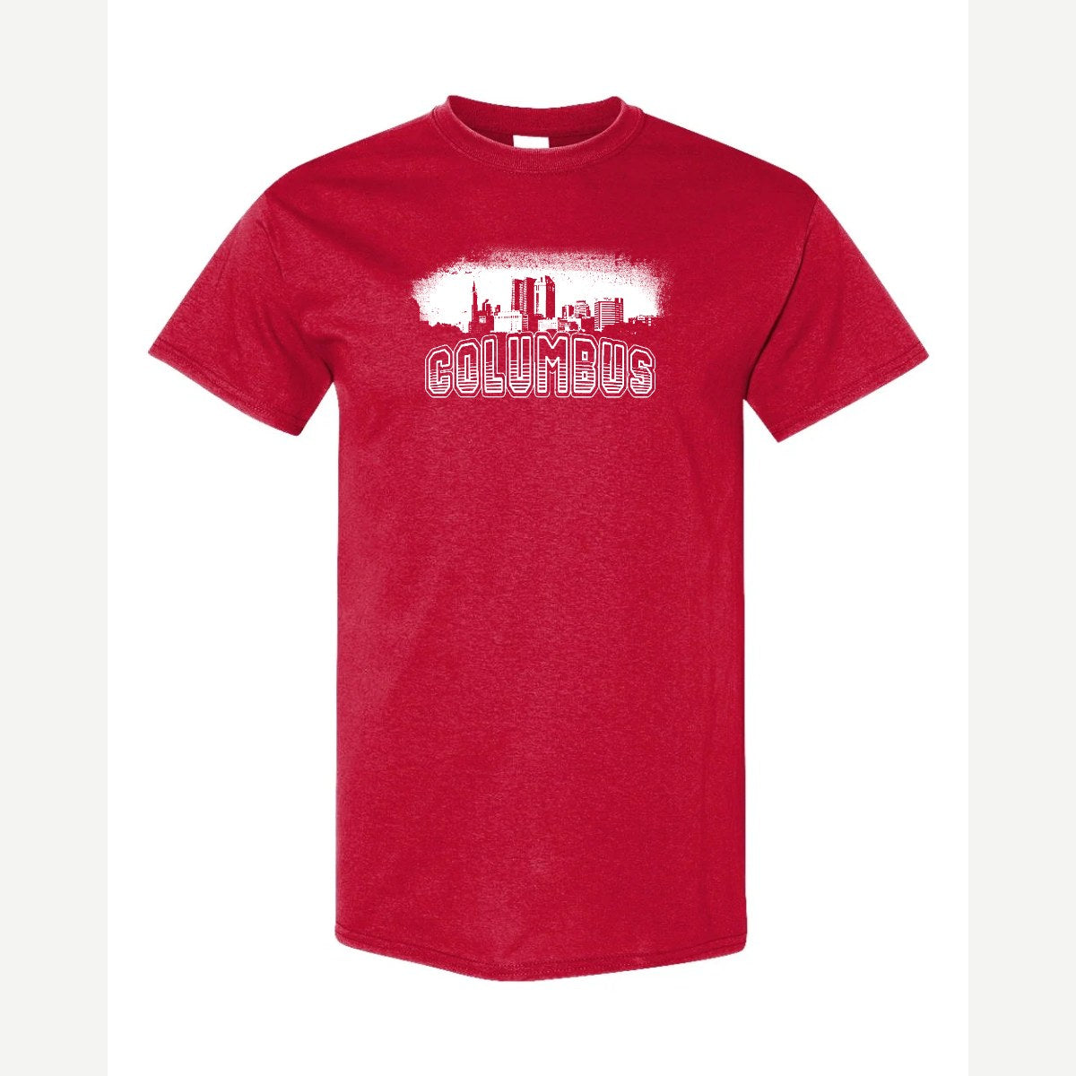 Columbus Fan — Classic Tee / Red