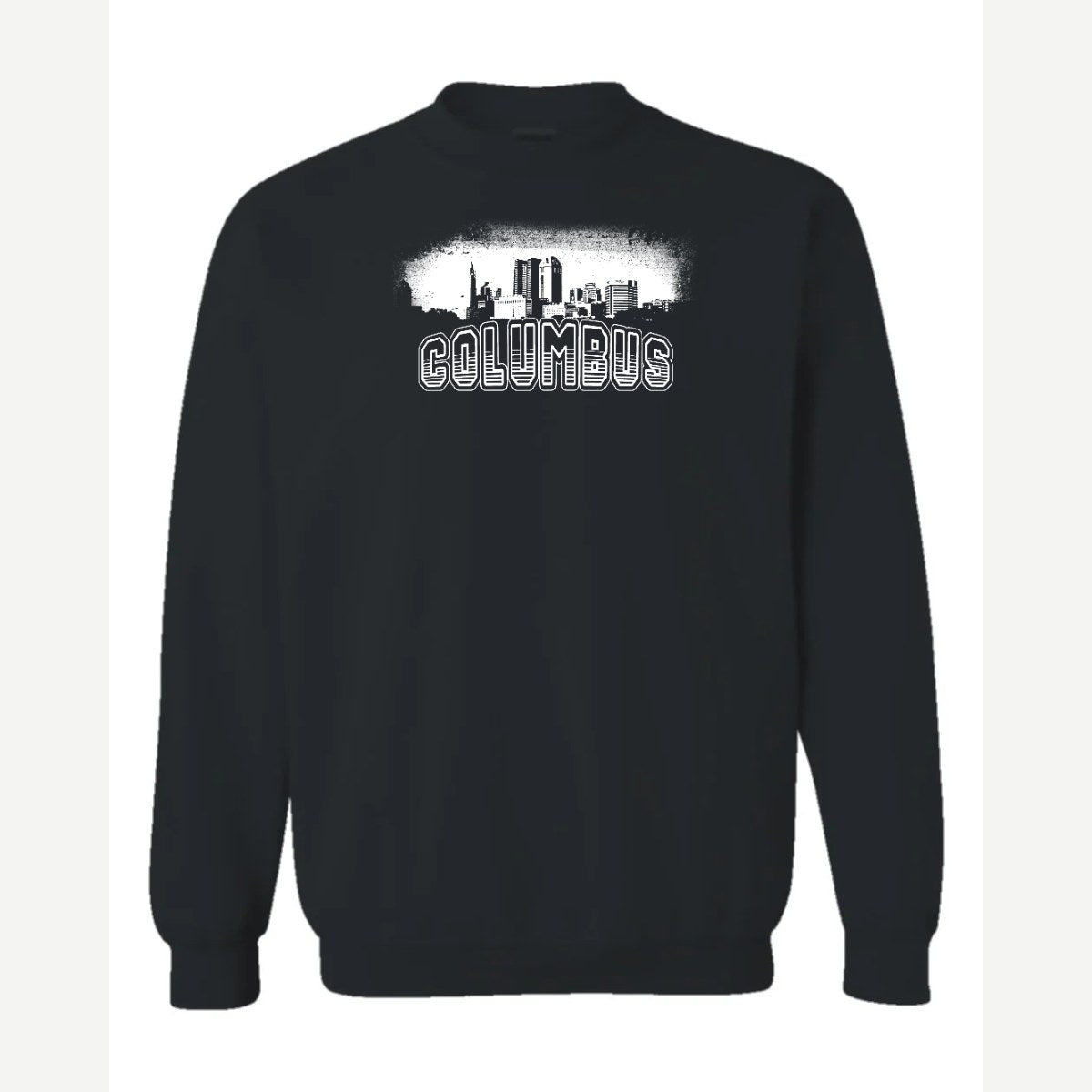 Columbus Fan — Crewneck Sweatshirt / Black