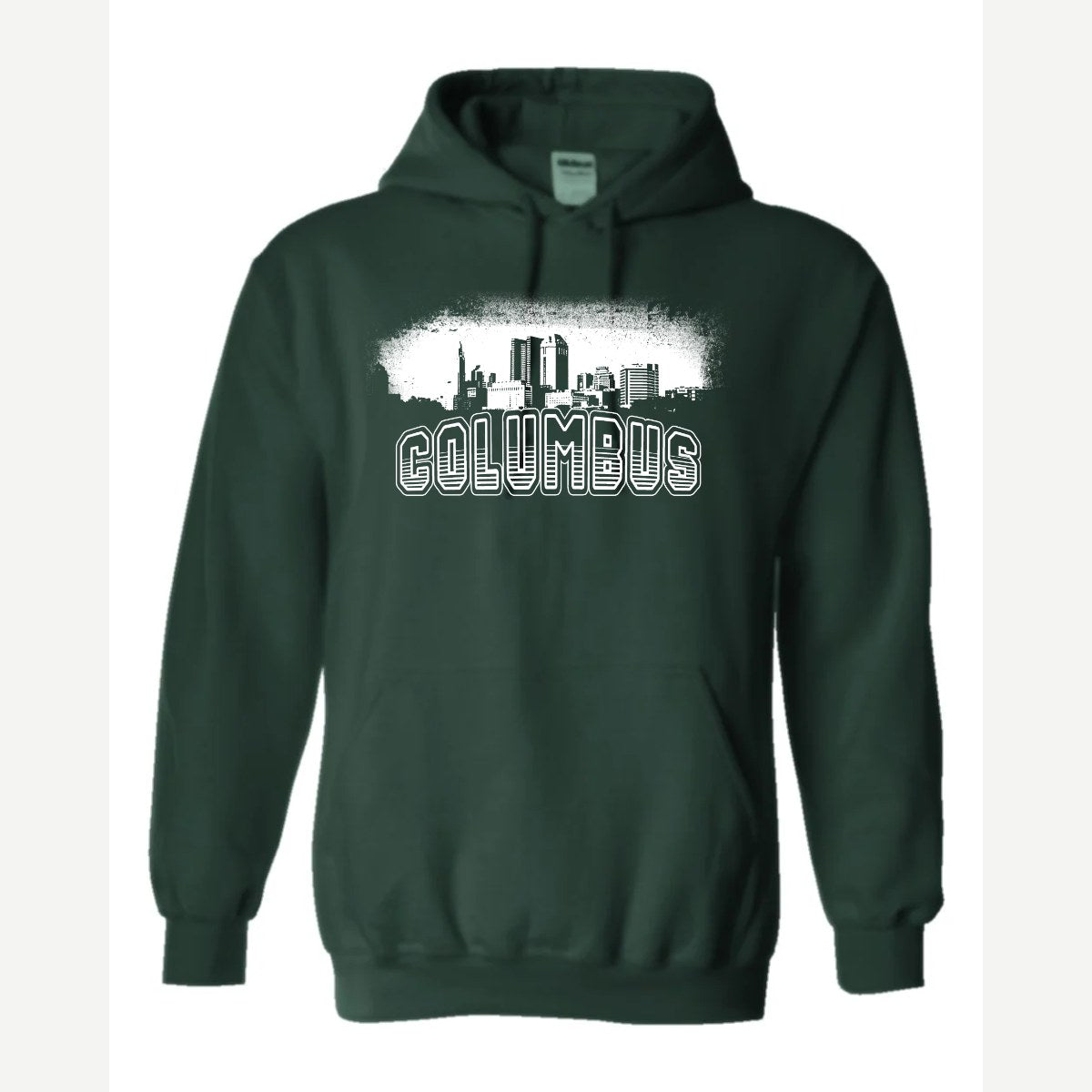 Columbus Fan — Hoodie / Forest Green