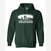 Columbus Fan — Hoodie / Forest Green