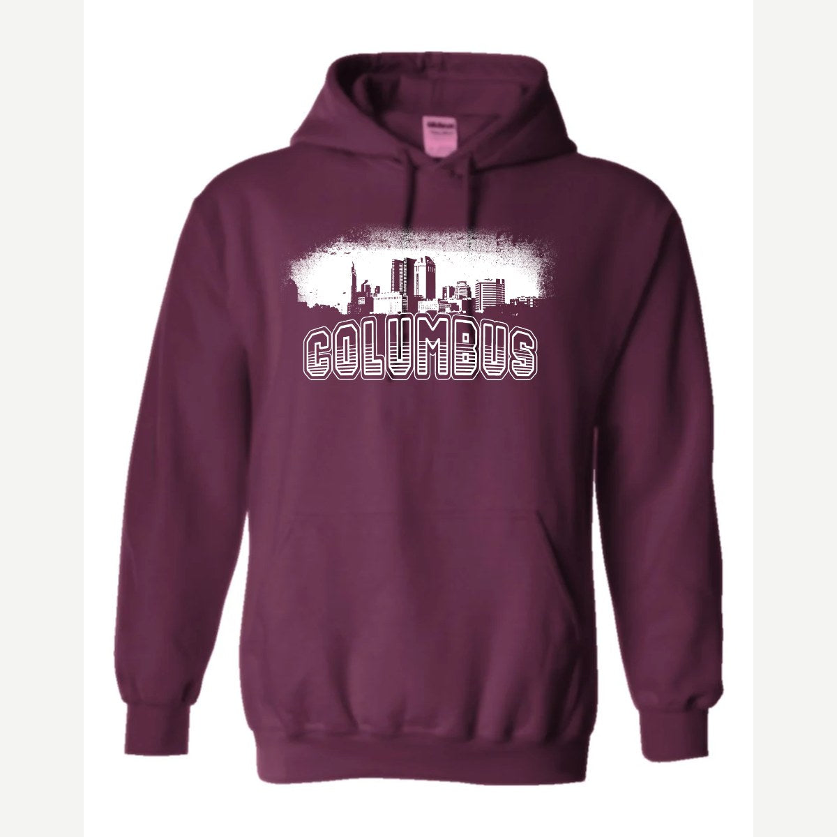Columbus Fan — Hoodie / Maroon