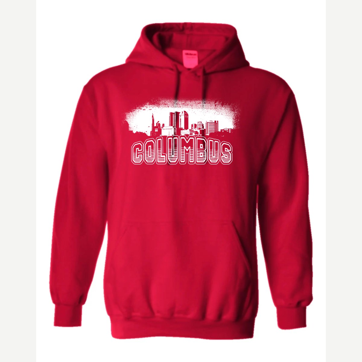 Columbus Fan — Hoodie / Red