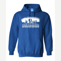 Columbus Fan — Hoodie / Royal