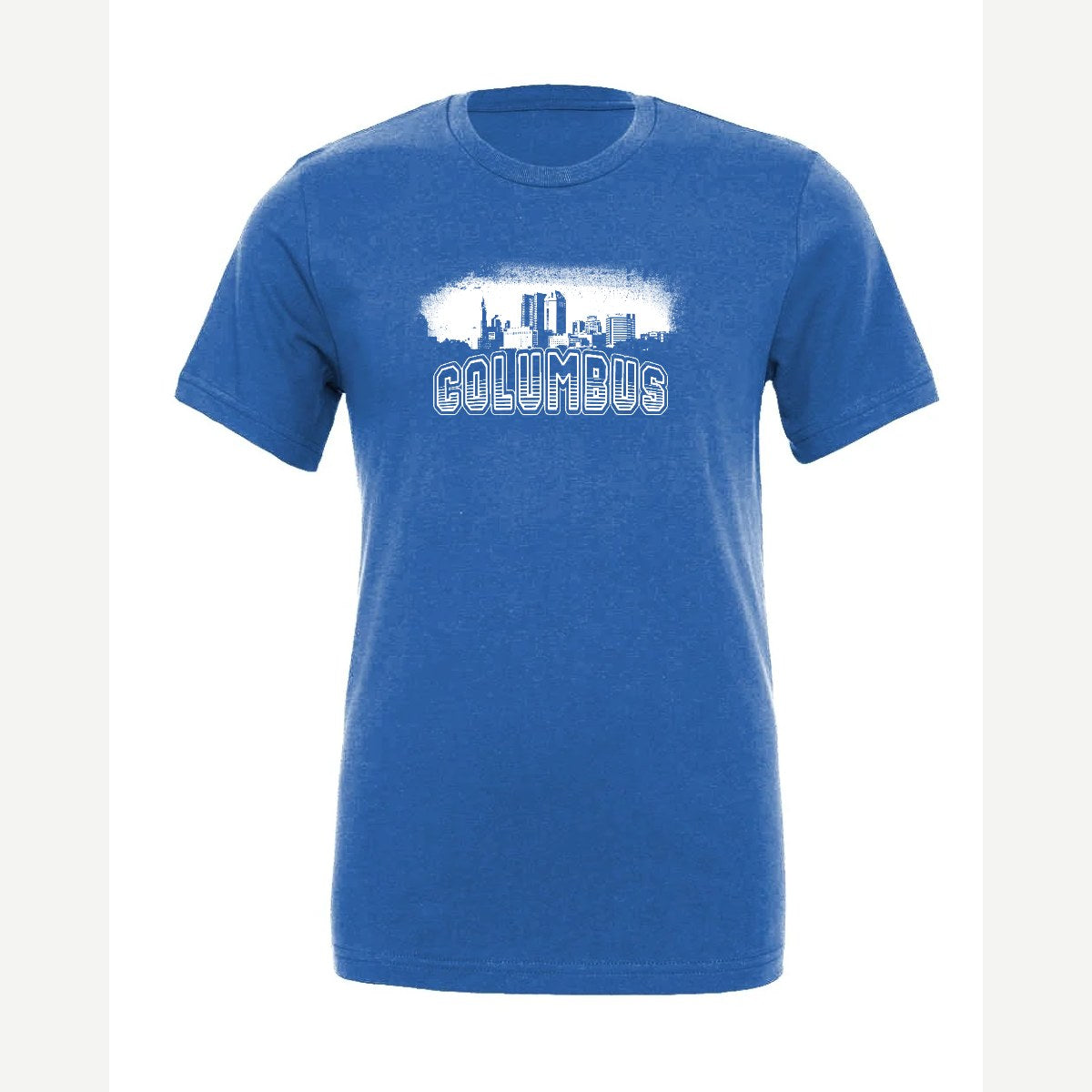 Columbus Fan — Premium Tee / True Royal