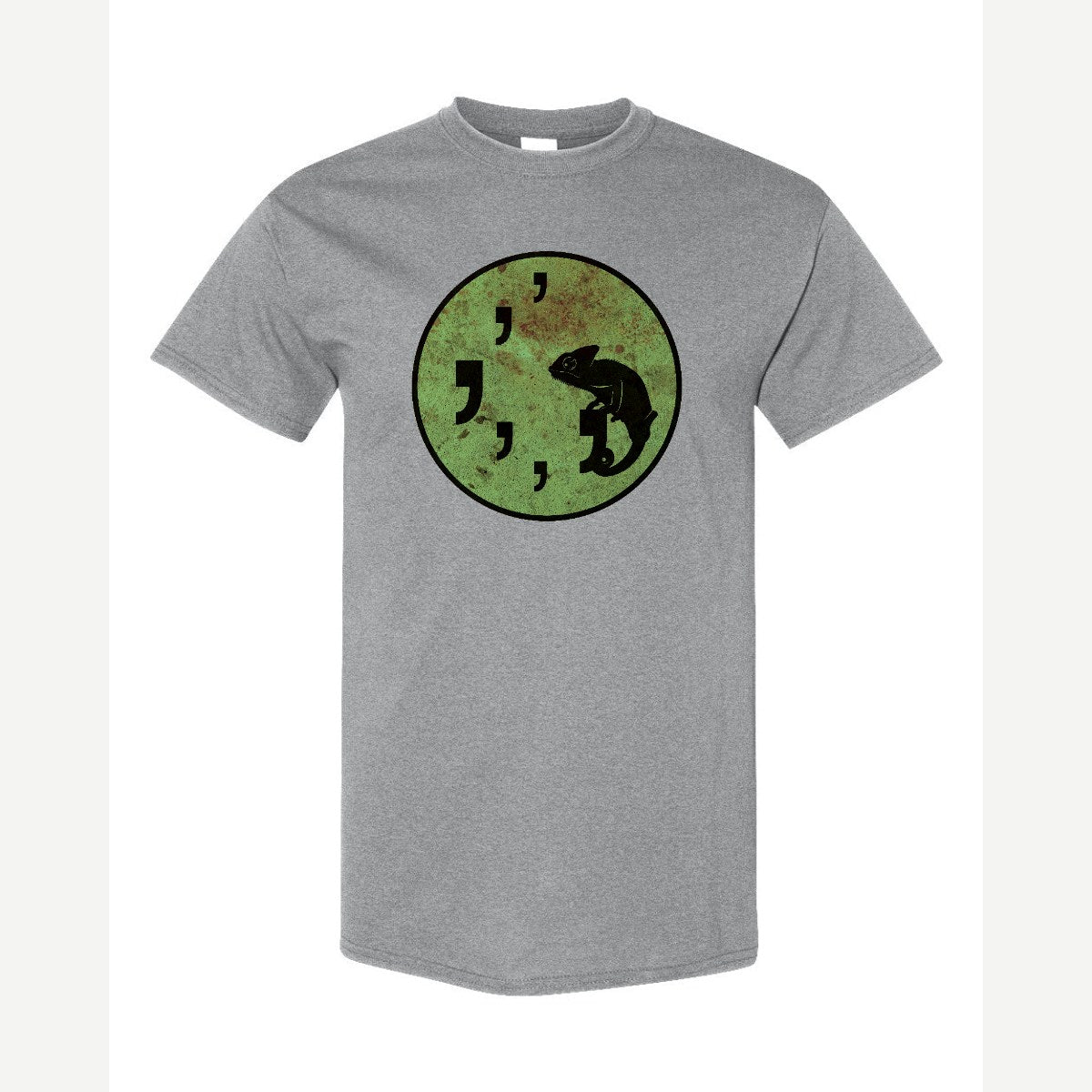 Comma Chameleon — Classic Tee / Sport Grey