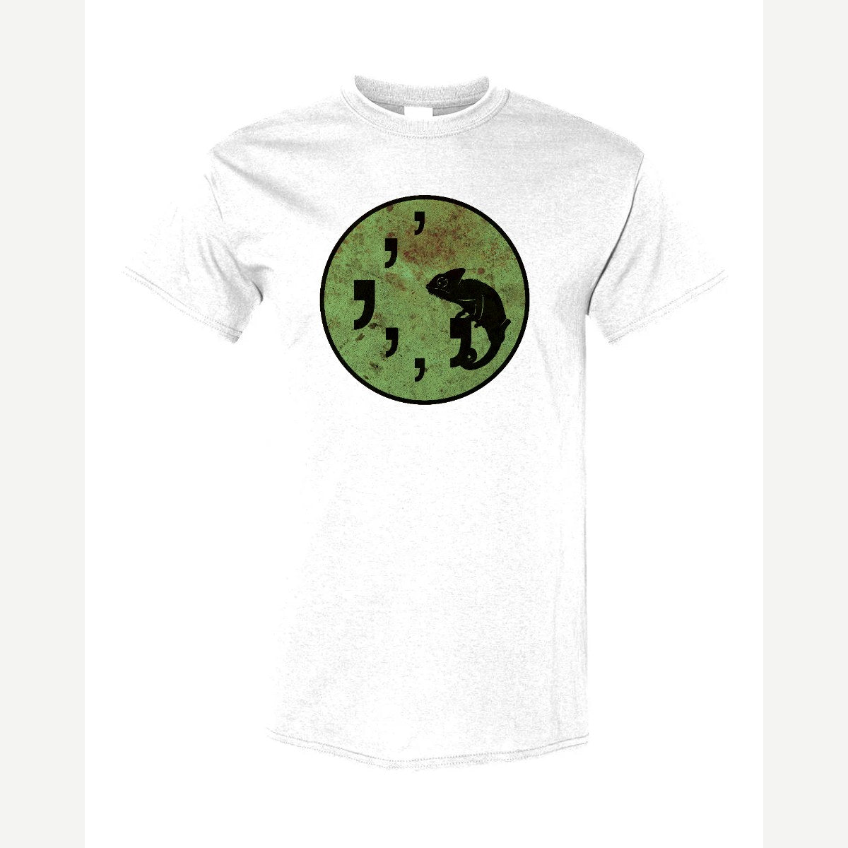 Comma Chameleon — Classic Tee / White