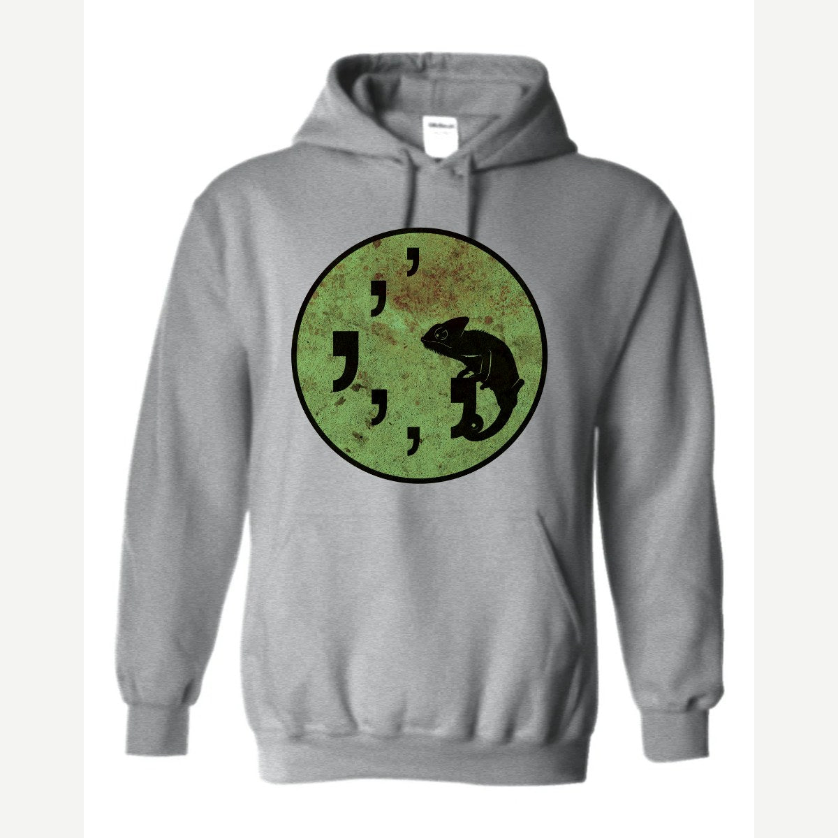Comma Chameleon — Hoodie / Sport Grey