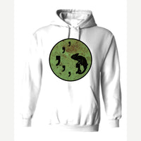 Comma Chameleon — Hoodie / White