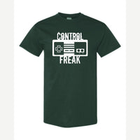 Control Freak (Retro Game Controller) — Classic Tee / Forest Green