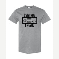 Control Freak (Retro Game Controller) — Classic Tee / Sport Grey