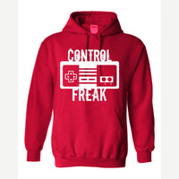 Control Freak (Retro Game Controller) — Hoodie / Red