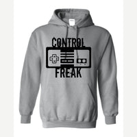 Control Freak (Retro Game Controller) — Hoodie / Sport Grey