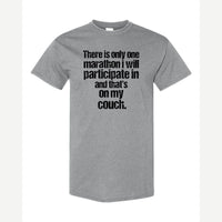 Couch Marathon — Classic Tee / Sport Grey