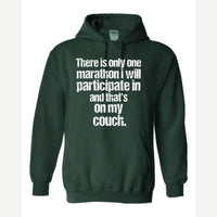 Couch Marathon — Hoodie / Forest Green