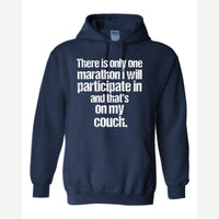 Couch Marathon — Hoodie / Navy