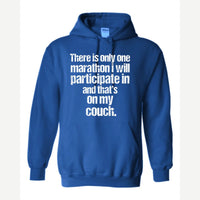 Couch Marathon — Hoodie / Royal