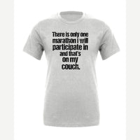 Couch Marathon — Premium Tee / Athletic Heather