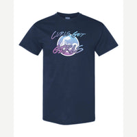 Curls Get Girls — Classic Tee / Navy