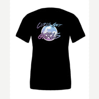 Curls Get Girls — Premium Tee / Black