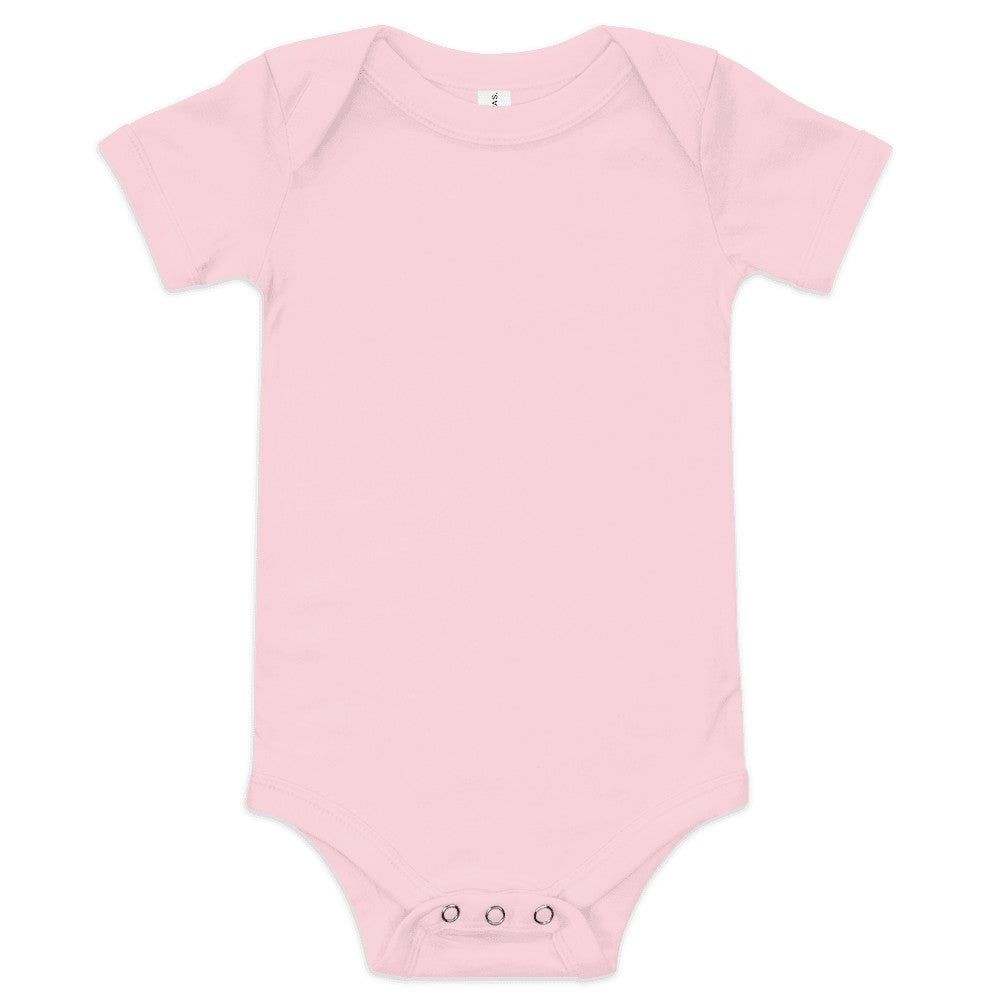 Custom Baby Bodysuit (Bella+Canvas 100B) - Pink