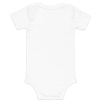 Custom Baby Bodysuit (Bella+Canvas 100B) - White (back)