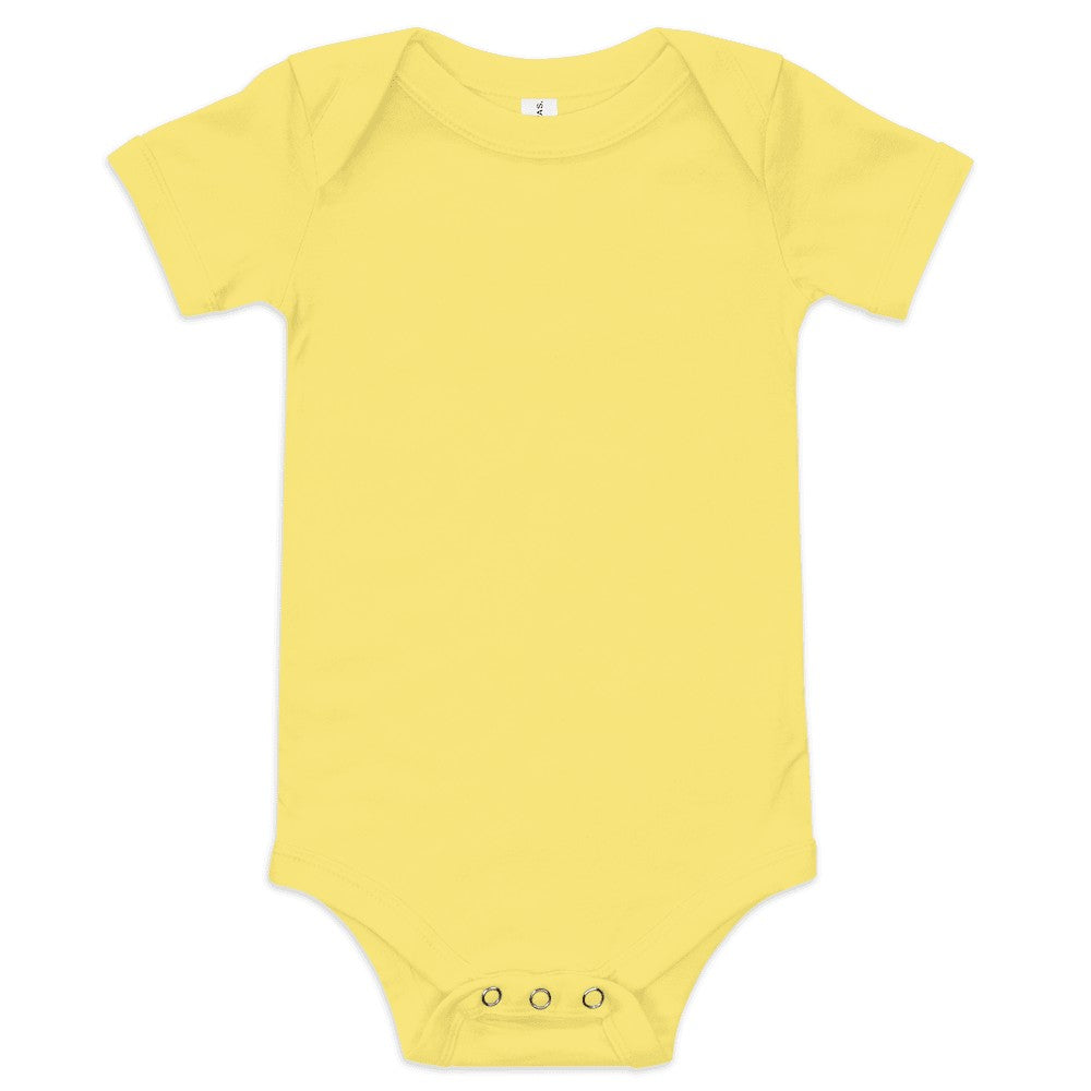 Custom Baby Bodysuit (Bella+Canvas 100B) - Yellow