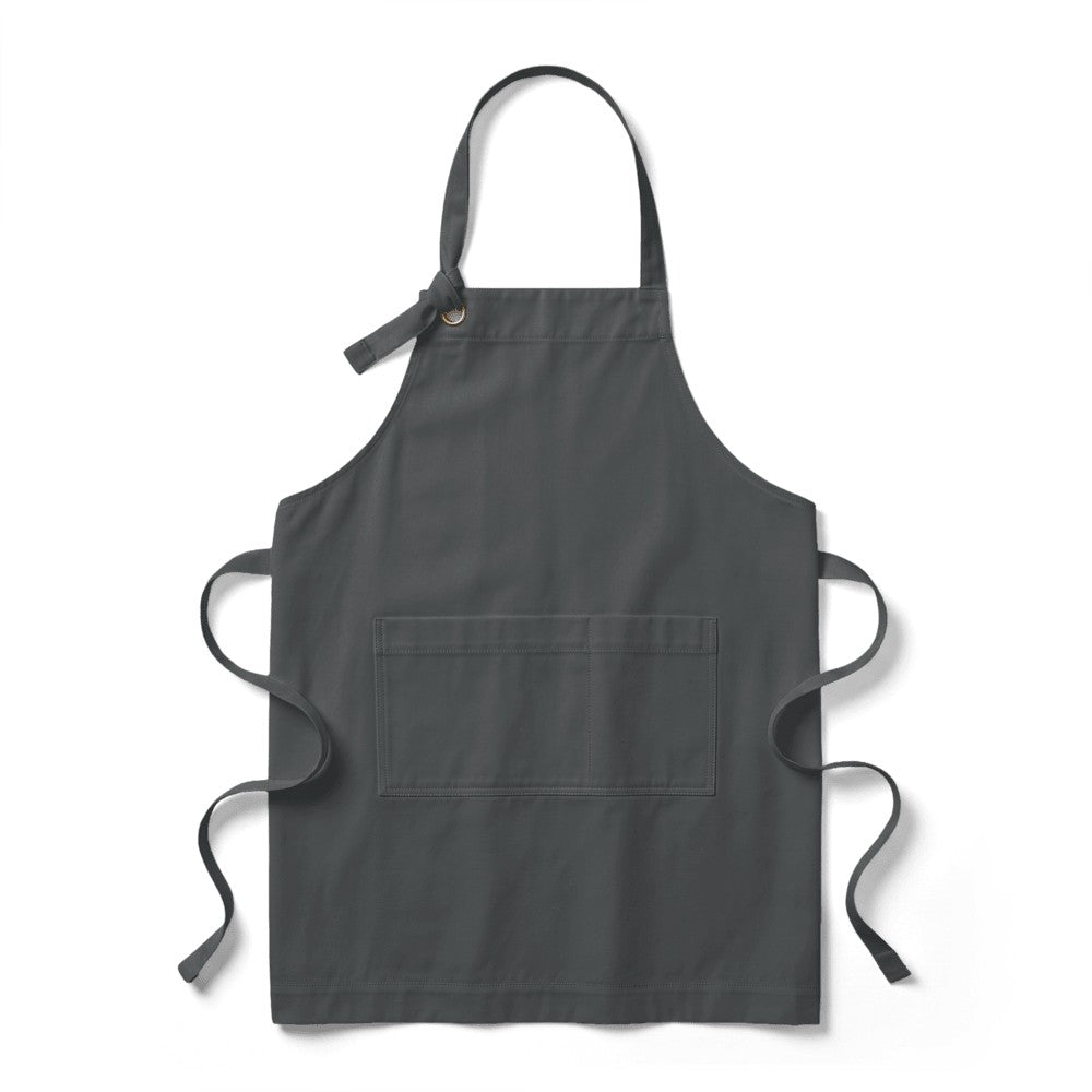 Custom Bib Apron (Port Authority A900) - Storm Grey