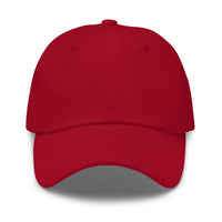 Custom Dad Hat (Yupoong 6245CM) - Cranberry