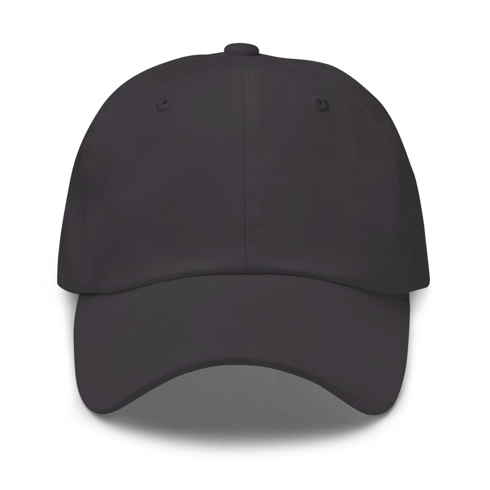 Custom Dad Hat (Yupoong 6245CM) - Dark Grey