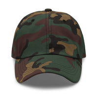 Custom Dad Hat (Yupoong 6245CM) - Green Camo