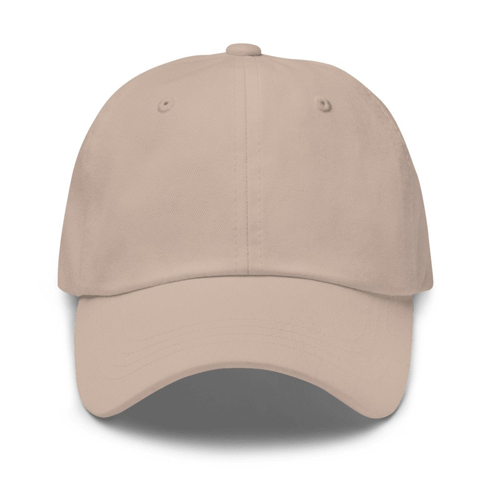 Custom Dad Hat (Yupoong 6245CM) - Stone
