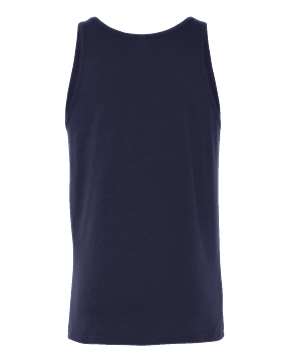 Custom Tank Top (Bella+Canvas 3480) - Navy (back)