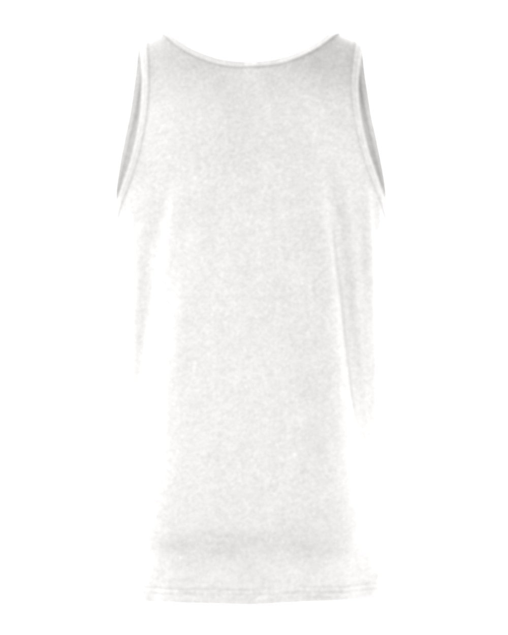 Custom Tank Top (Bella+Canvas 3480) - White (back)